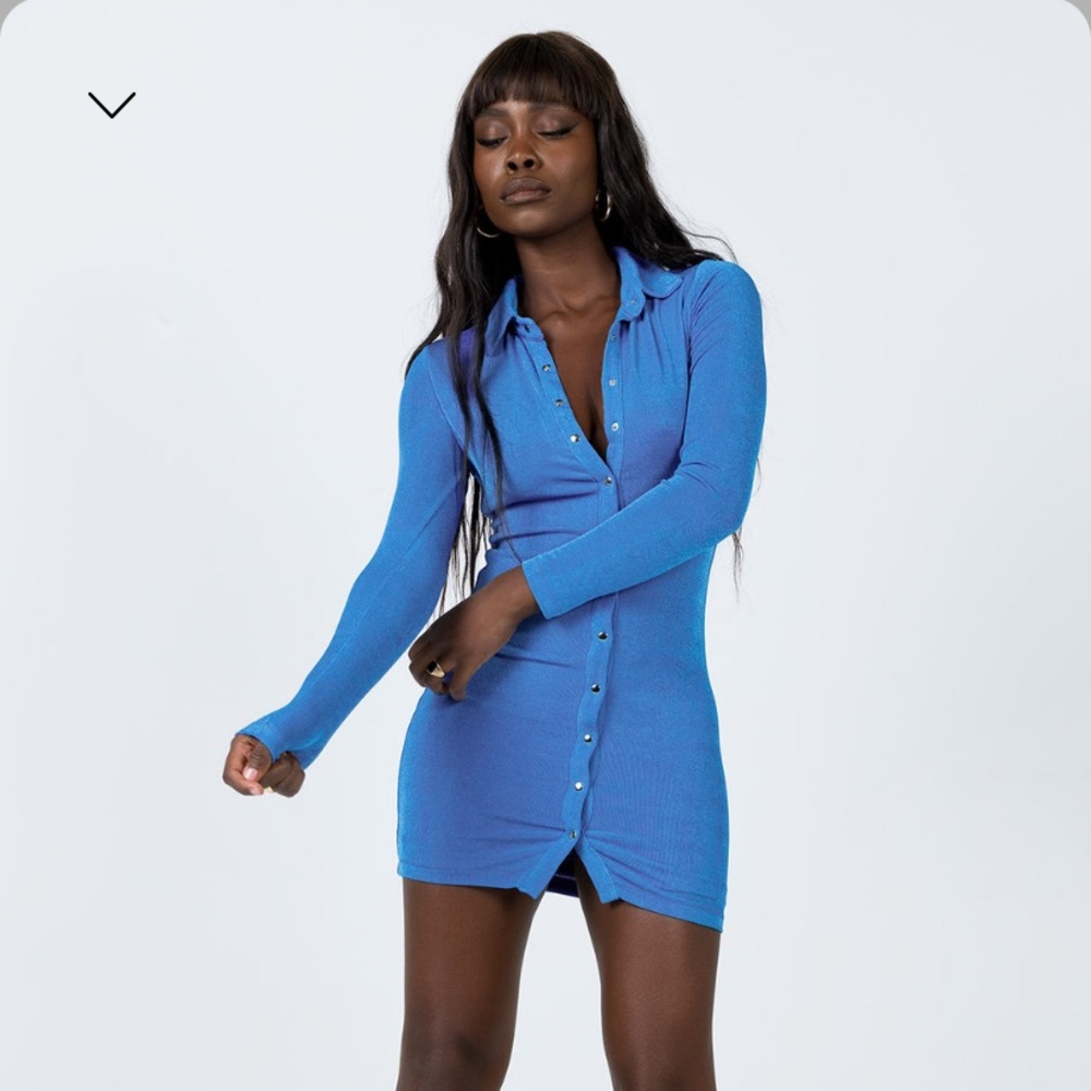 Elody mini dress blue